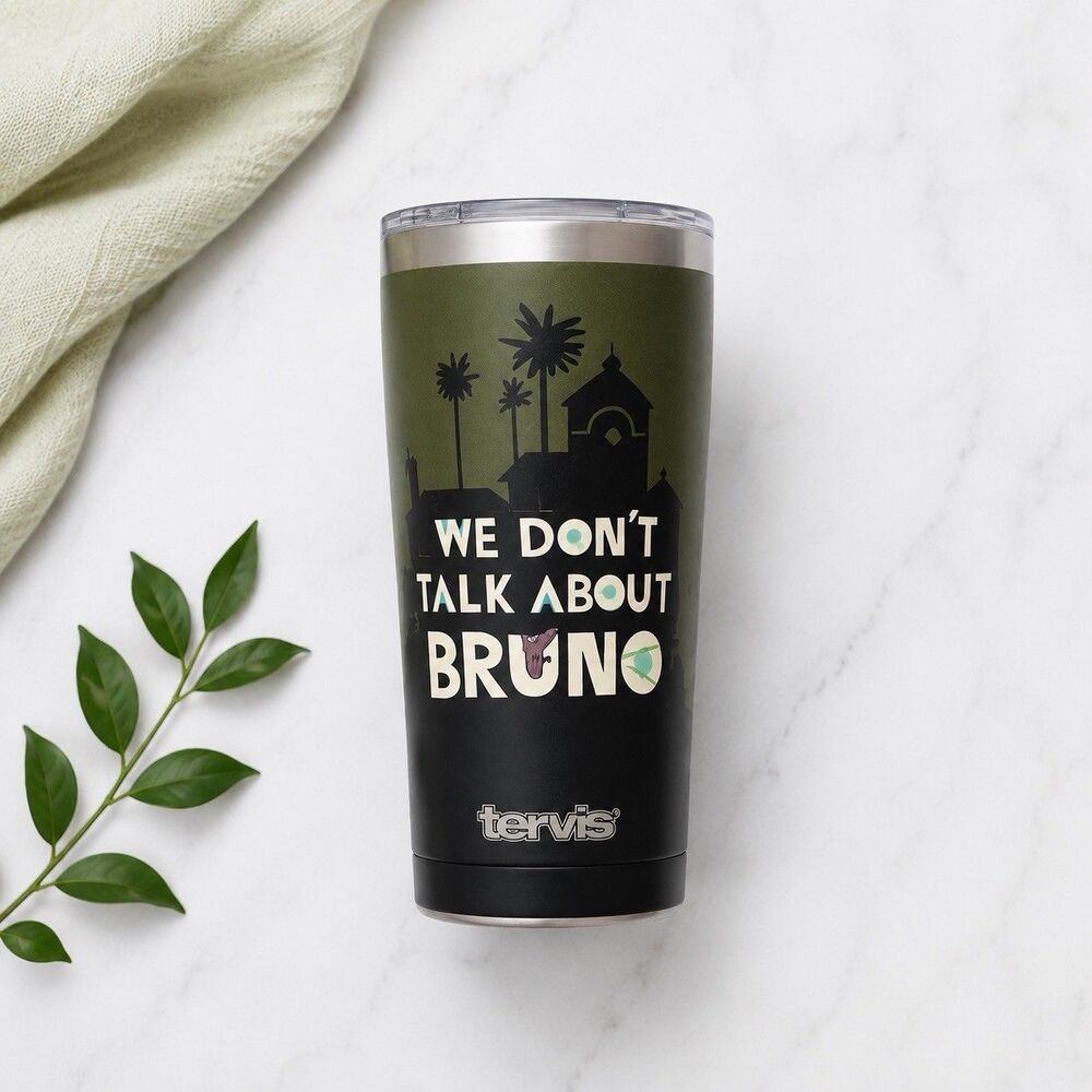 Disney Encanto Bruno Tervis 20 oz Stainless Steel Tumbler Insulated with Lid